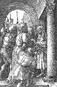 Albrecht Durer Christ before Pilate painting
